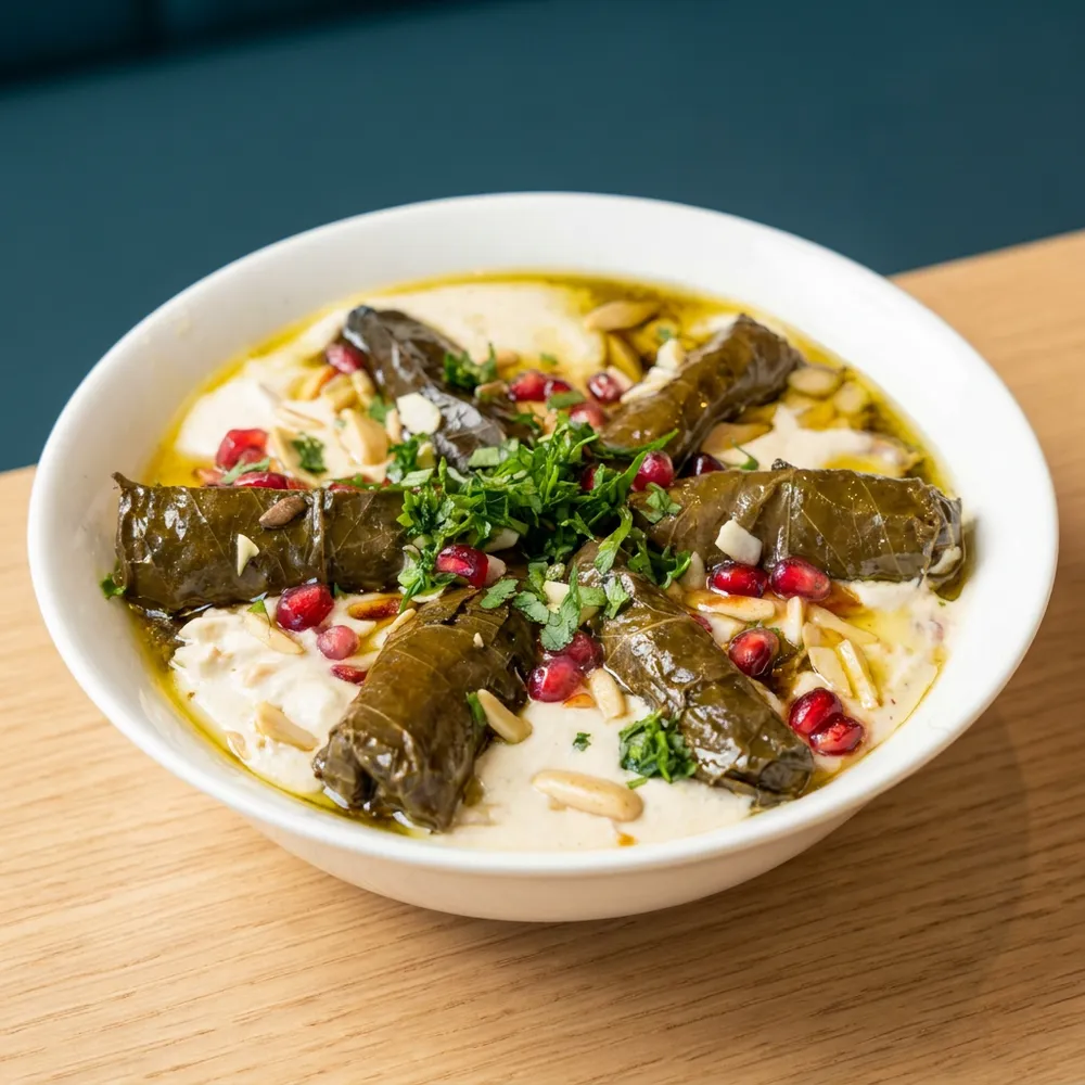 فتة ورق عنب