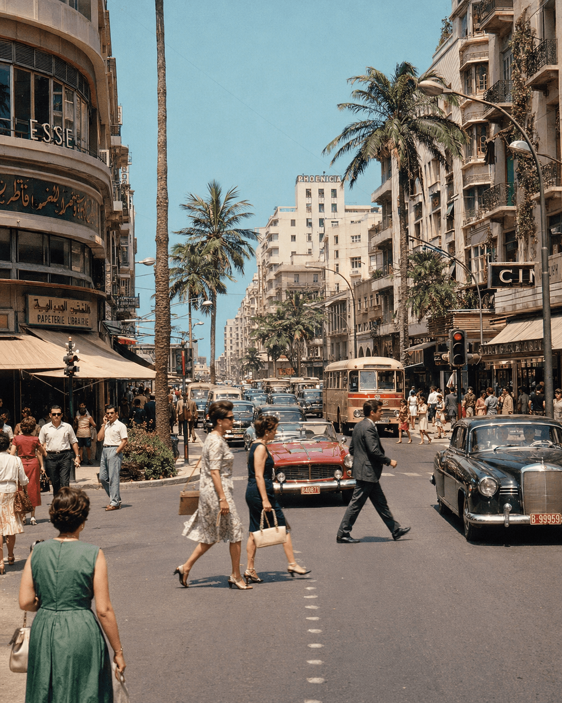 Vintage Beirut during its Golden Age